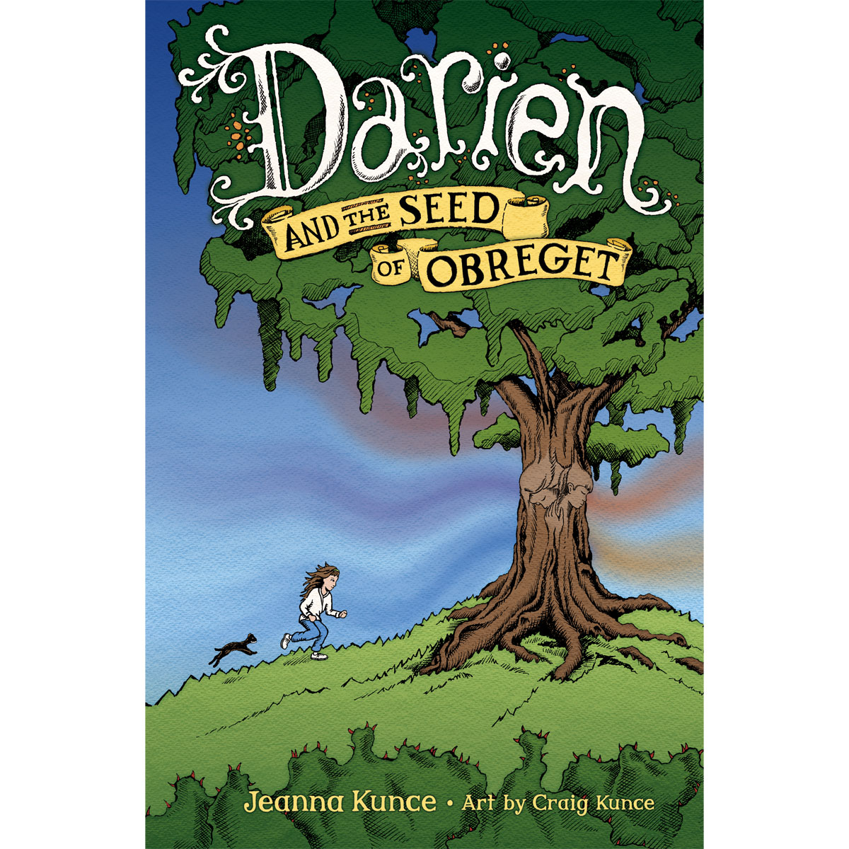 Cover of "Darien and the Seed of Obreget" by Jeanna Kunce